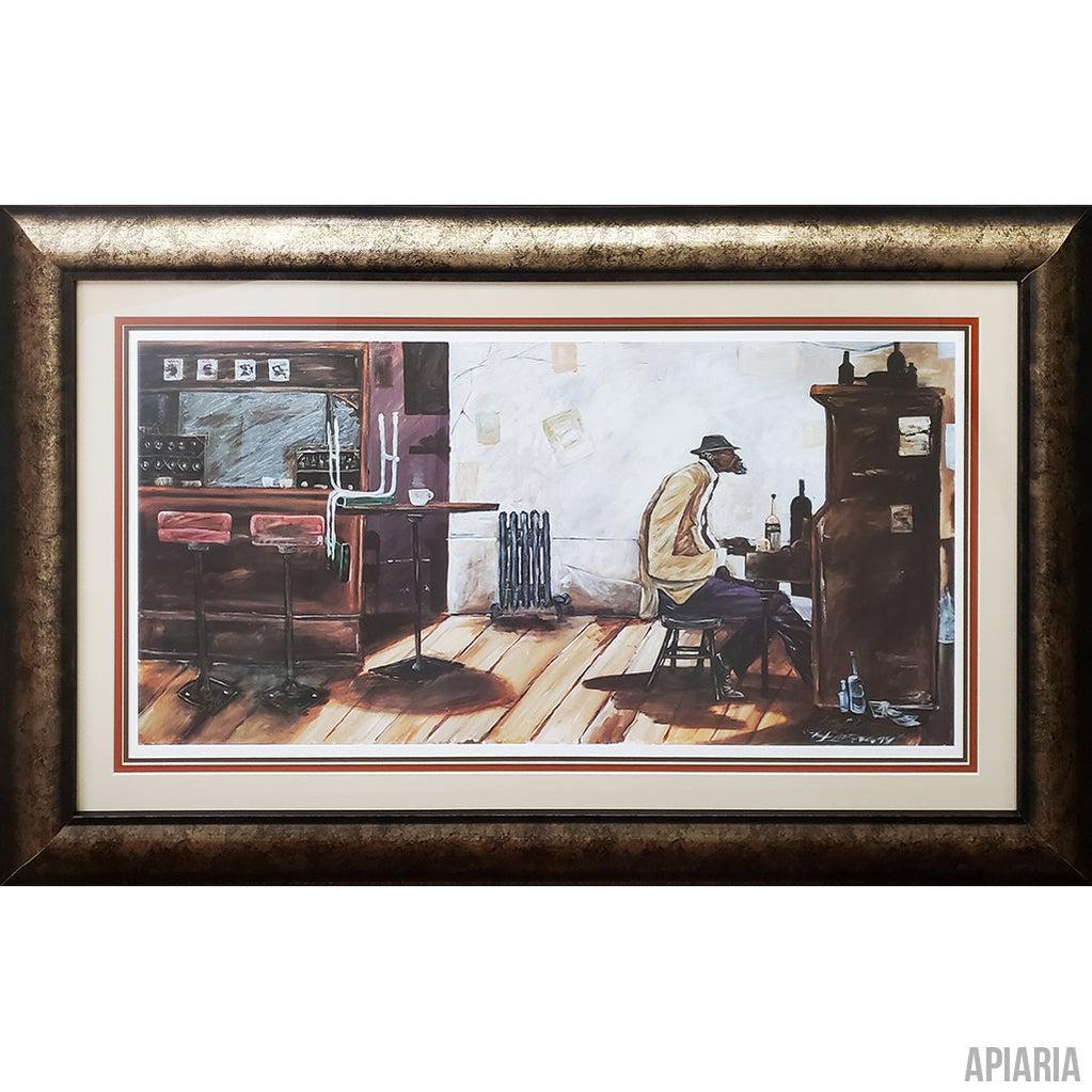 Frank Morrison "Last Call"-Framed Art-Apiaria