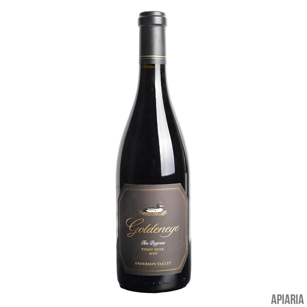Goldeneye Ten Degrees Pinot Noir 2018 750ML-Wine-Apiaria