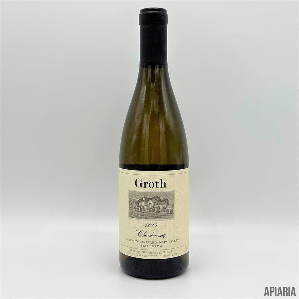 Groth Chardonnay Hillview 2019 750ML-Wine-Apiaria