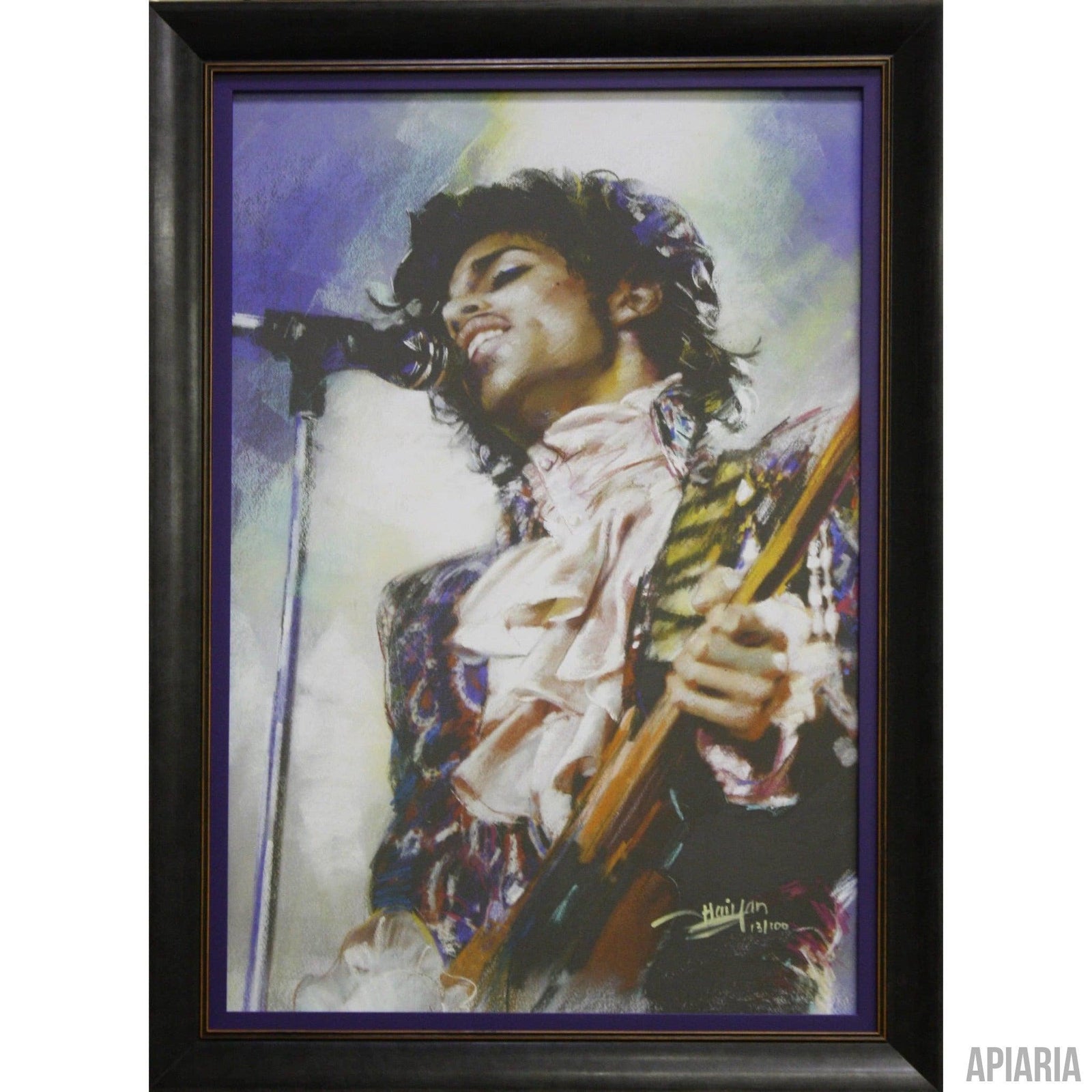 Haiyan Wang "Prince"-Framed Art-Apiaria