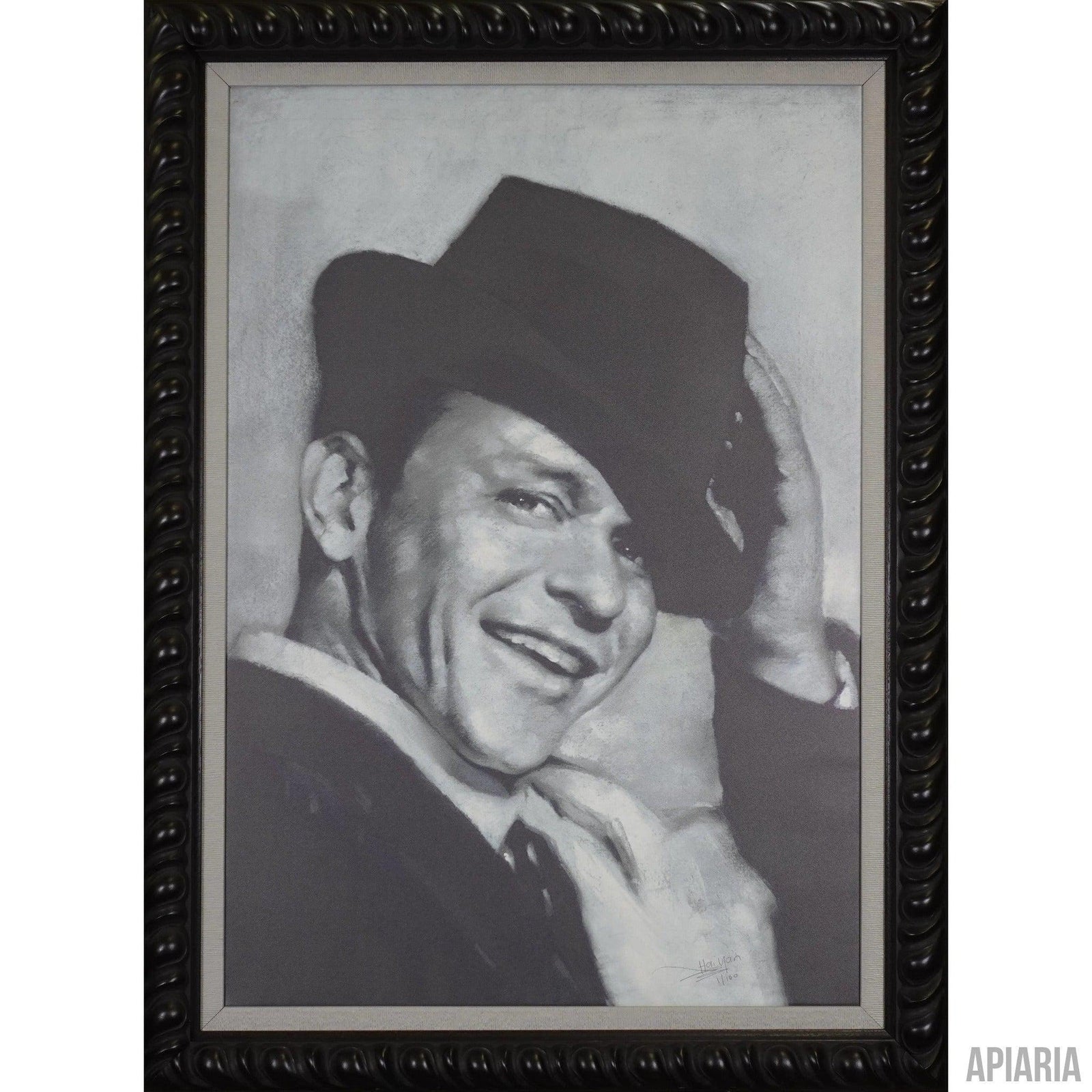 Haiyan Wang "Sinatra"-Framed Art-Apiaria