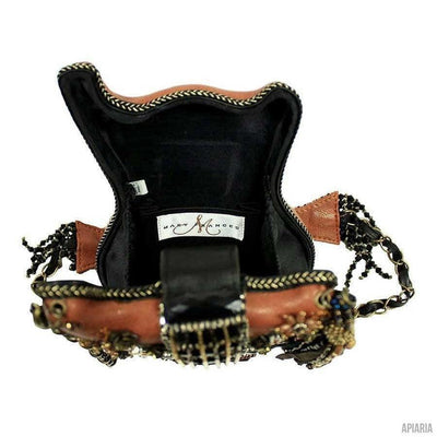 Hall of Fame Handbag by Mary Frances, Hand beaded and embroidered-Handbag-Apiaria