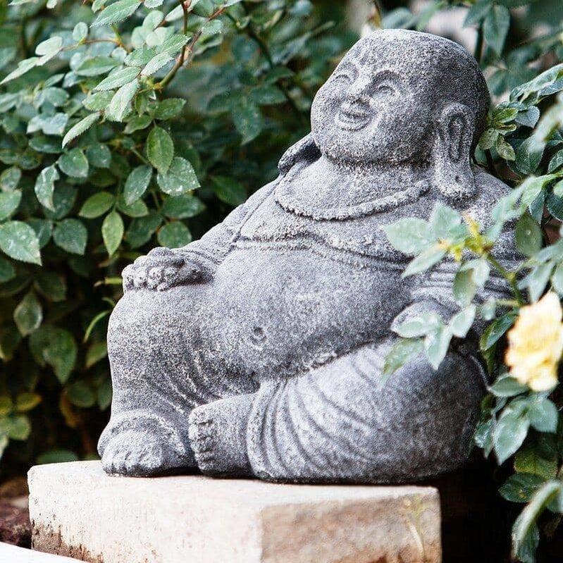 Happy, Laughing Buddha Statue-Apiaria