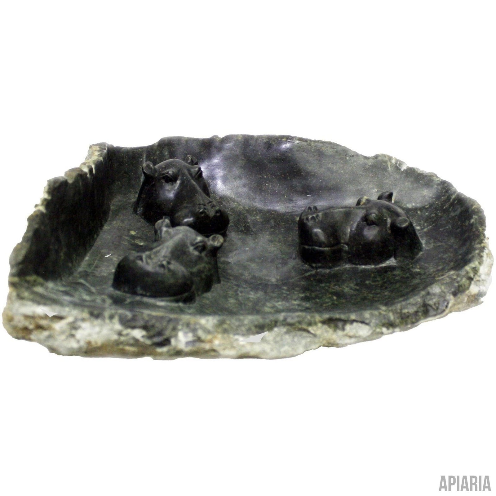 Hippos Serpentine Sculpture-Sculpture-Apiaria