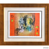 Hoi Lebadang "The Horse Rider"-Framed Art-Apiaria