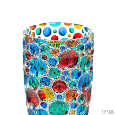 Italian Crystal Vase, Murano Style-Vase-Apiaria
