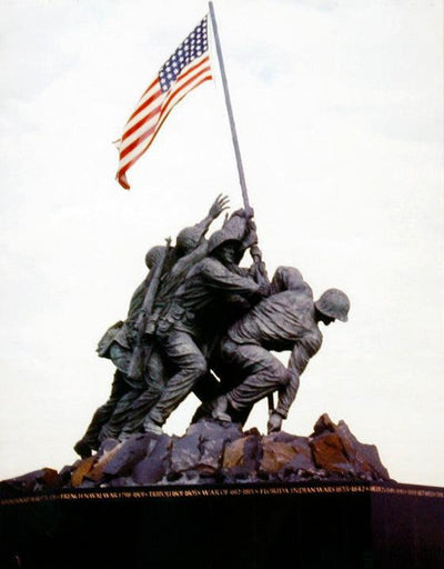 Iwo Jima Memorial Flag Raising-Apiaria