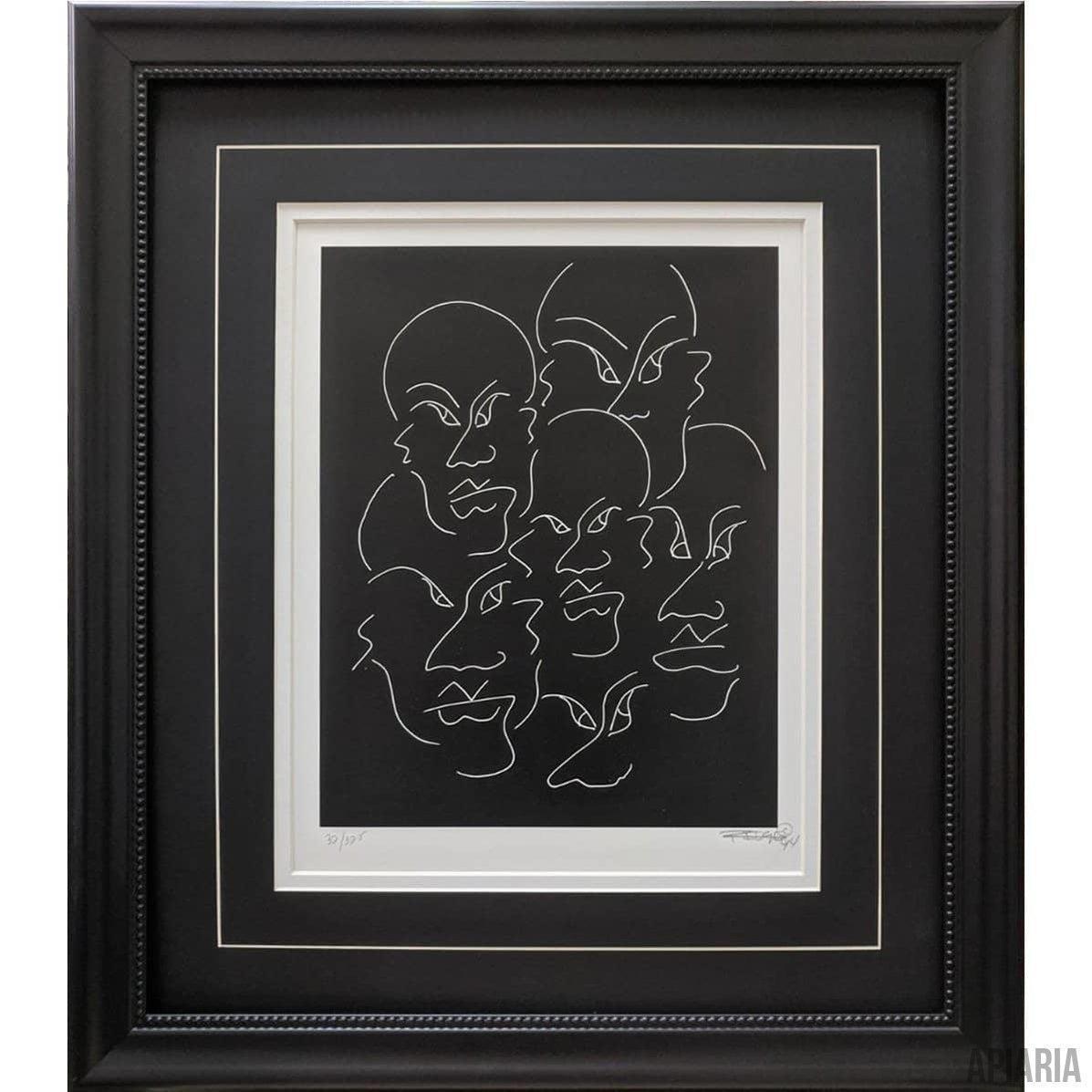 Jeffrey Glenn Reese "Prejudice"-Framed Art-Apiaria