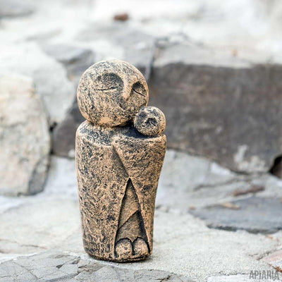 Jizo with Child-Sculpture-Apiaria