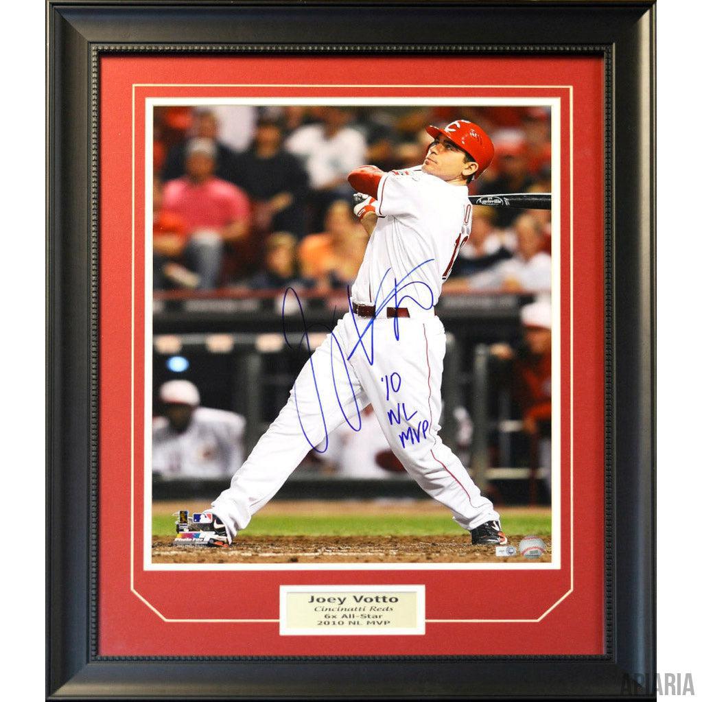 Joey Votto autographed photo-Framed Item-Apiaria