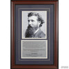 John Muir Commemorative-Framed Item-Apiaria