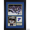 Jordan Binnington Autographed St. Louis Blues Championship Commemorative-Framed Item-Apiaria