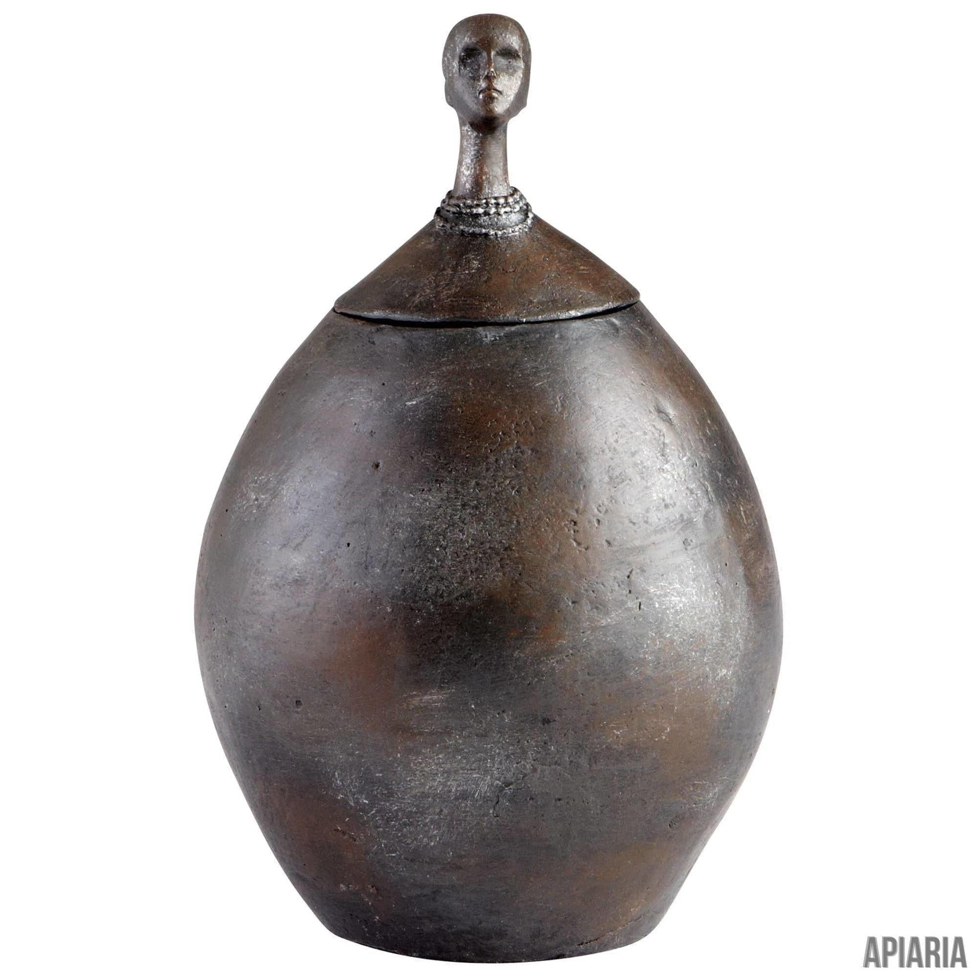 Keep Your Head Up Decorative Pot-Sculpture-Apiaria