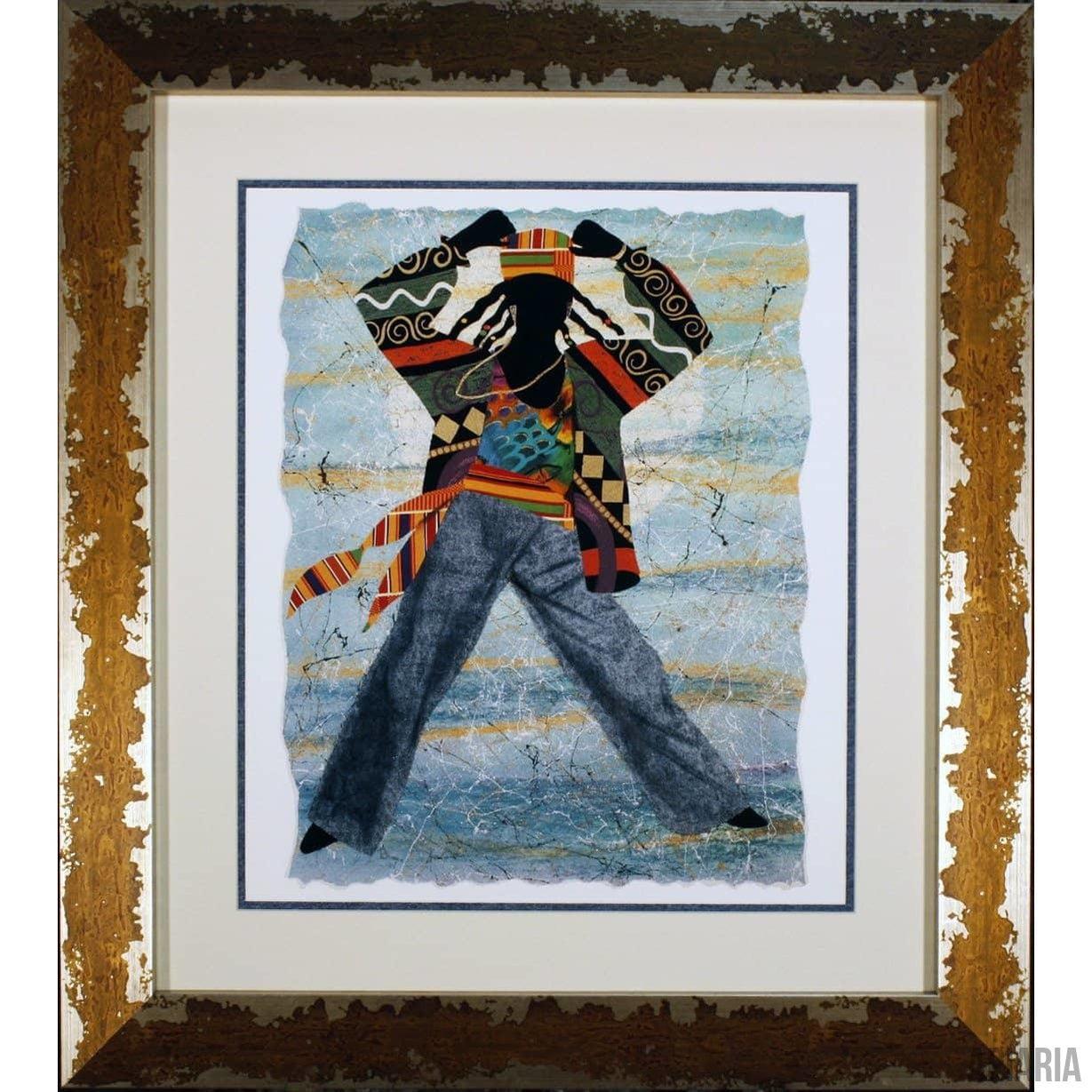 Keith Mallett "Stylin"-Framed Art-Apiaria