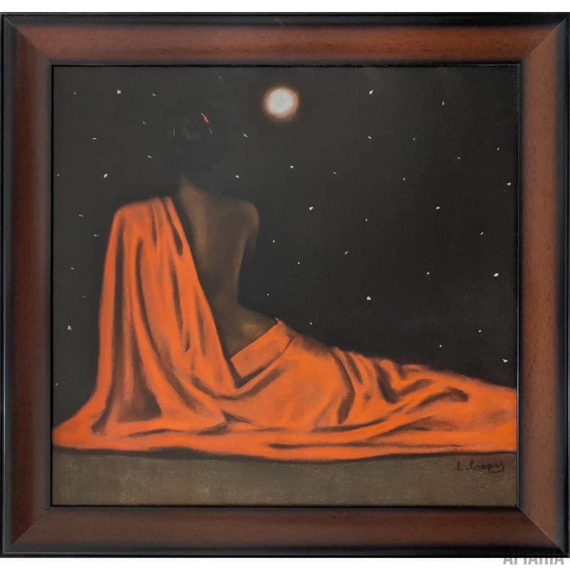 Laurie Cooper "Evening Repose"-Framed Art-Apiaria