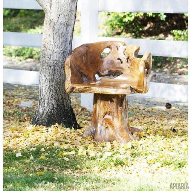 Lenong Recycled Teak Chair-Apiaria