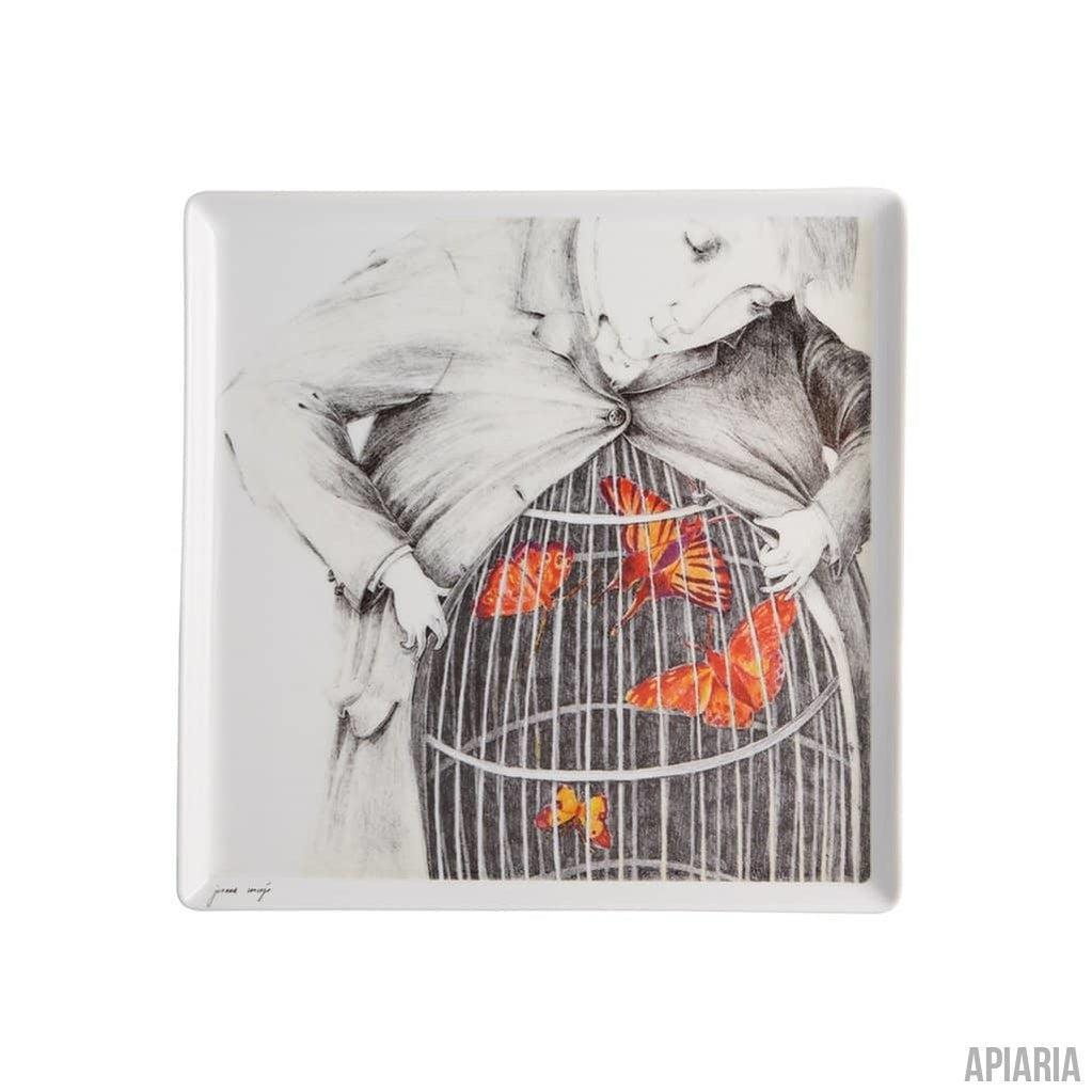 Limited Edition: Illustrated Plate by Joanna Concejo-Home Decor-Apiaria