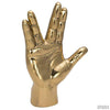 Live Long and Prosper Vulcan Hand Sign Sculpture in Brass, Star Trek, Spock-Sculpture-Apiaria