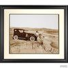 Looking Out Over Half Moon Bay, c. 1919-Framed Item-Apiaria
