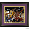 Magic Johnson Autographed Photo, with Michael Jordan-Framed Item-Apiaria