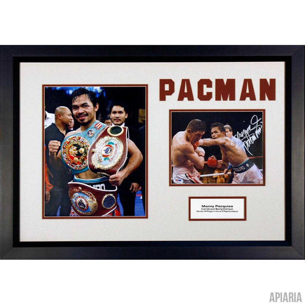 Manny Pacquiao Autographed Photo-Framed Item-Apiaria