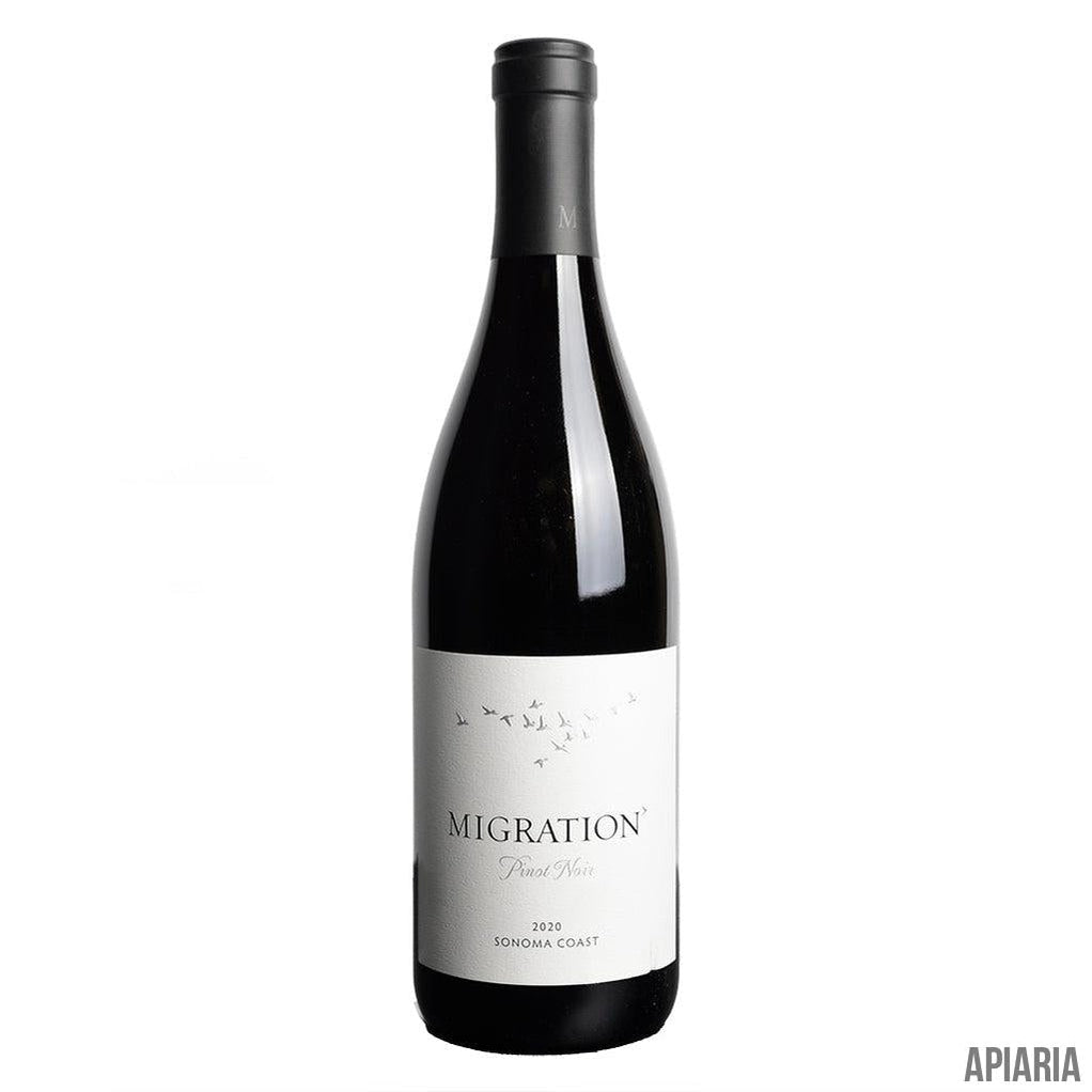 Migration Sonoma Coast Chardonnay 2020 750ML-Wine-Apiaria