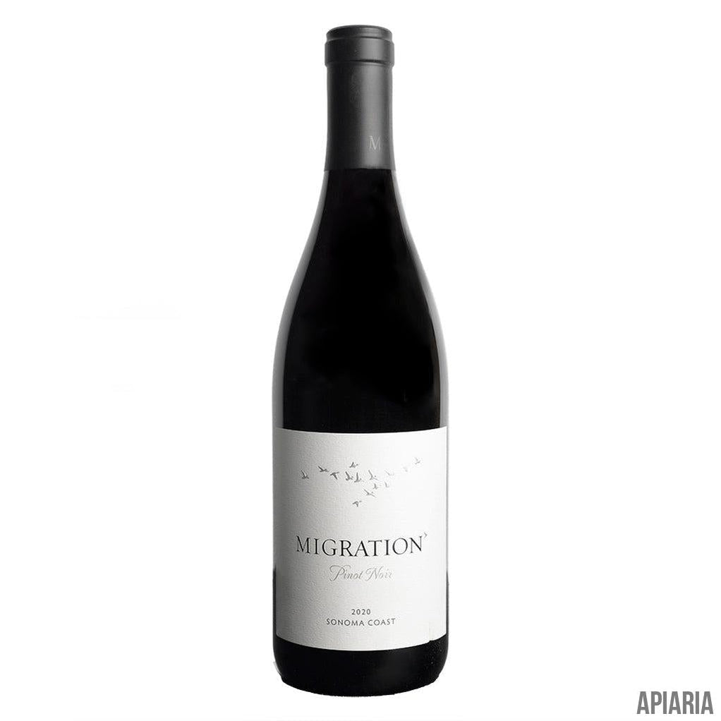 Migration Sonoma Coast Pinot Noir 2020 750ML-Wine-Apiaria