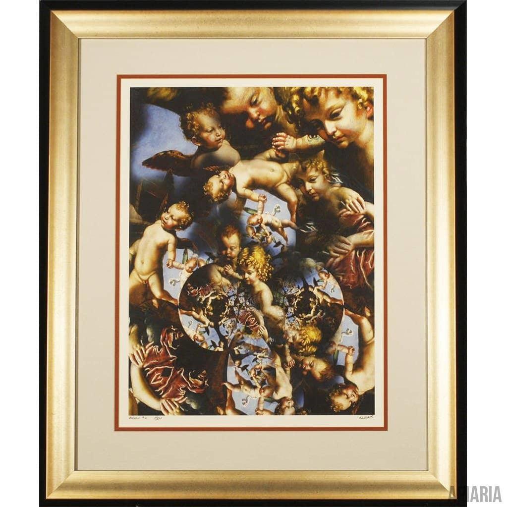 Murray Eisner "Angels"-Framed Art-Apiaria