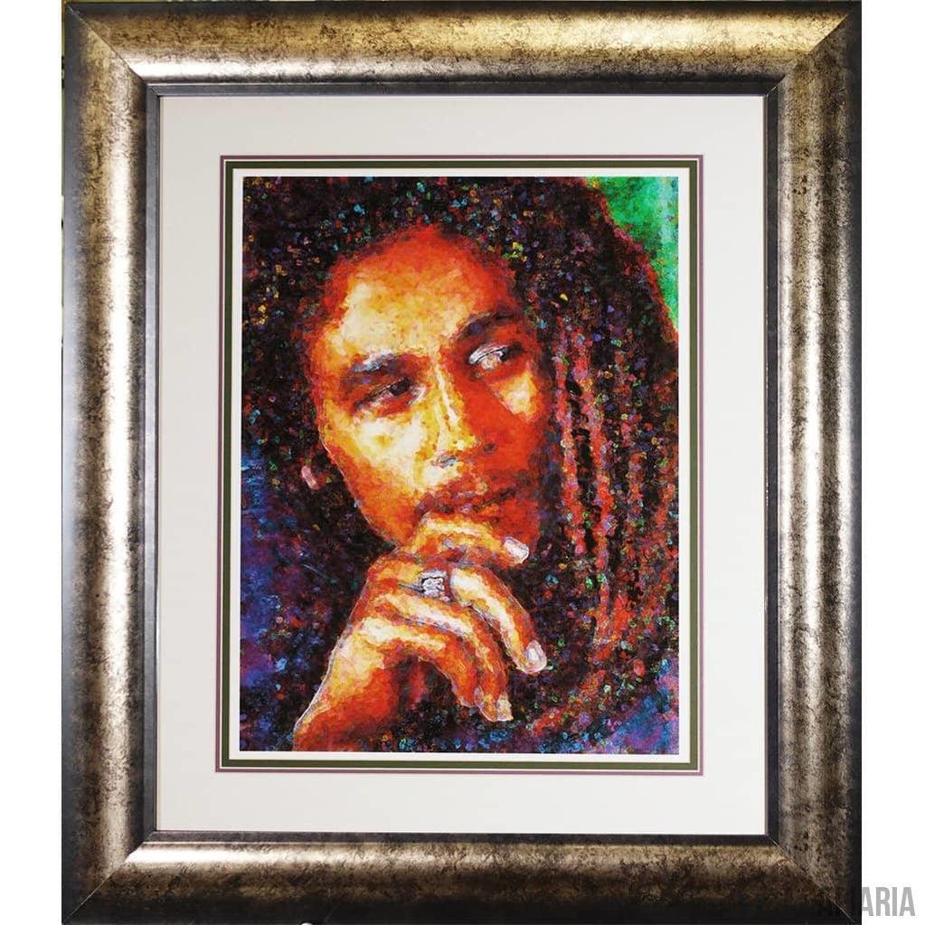 Murray Eisner "Bob Marley"-Framed Art-Apiaria