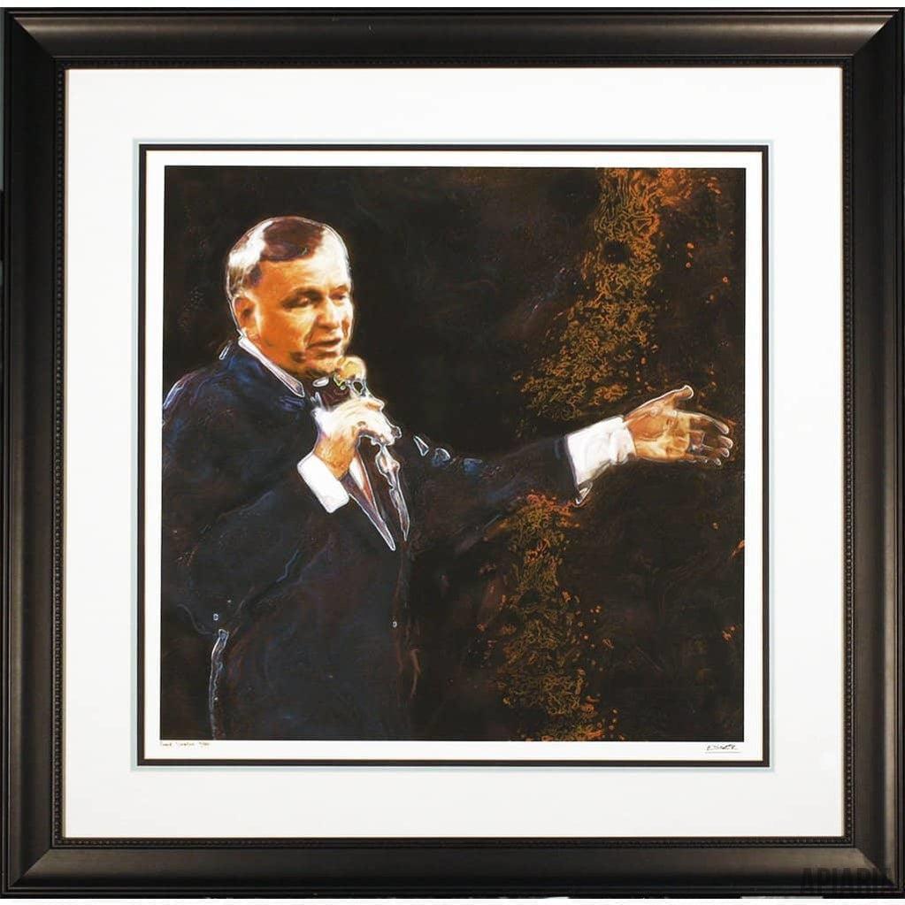 Murray Eisner "Old Blue Eyes"-Framed Art-Apiaria