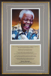 Nelson Mandela Commemorative-Framed Item-Apiaria