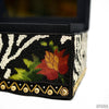 Out of Africa Jewelry Box by Mary Frances, Zebra Design in Glass Beads-Home Decor-Apiaria