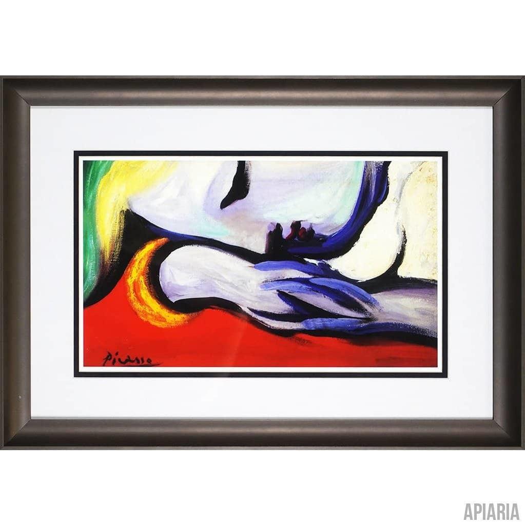 Pablo Picasso "The Rest"-Framed Art-Apiaria