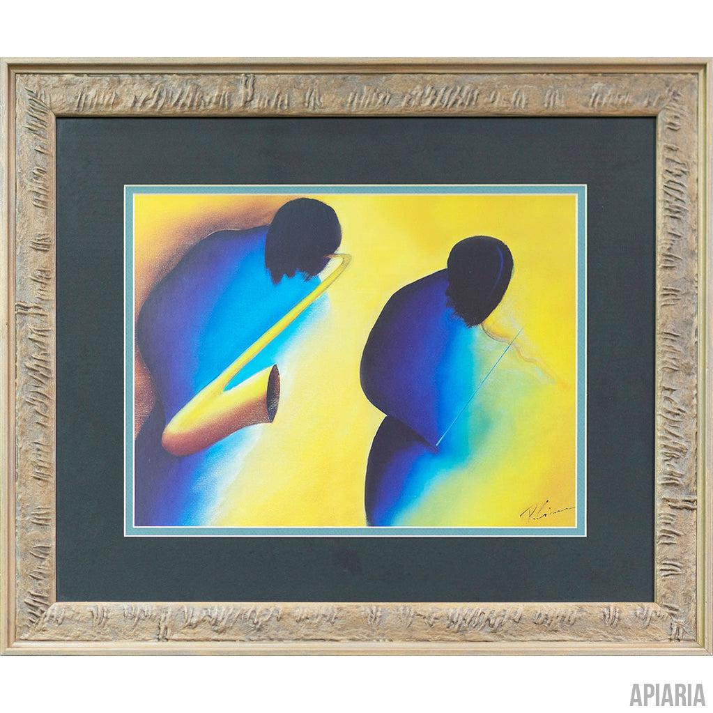 Patrick Ciranna "In Tune"-Framed Art-Apiaria