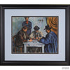 Paul Cezanne "Card Players"-Framed Art-Apiaria