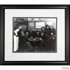 Poker Players in Gold Country Saloon, c. 1913-Framed Item-Apiaria