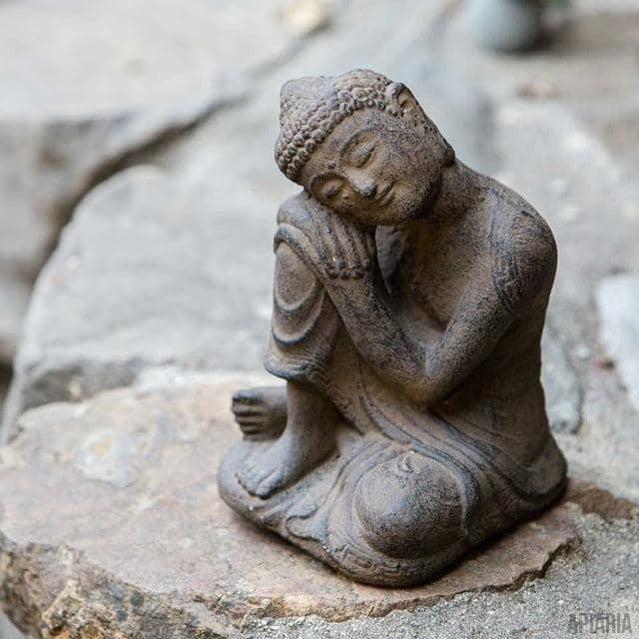 Resting Buddha-Sculpture-Apiaria