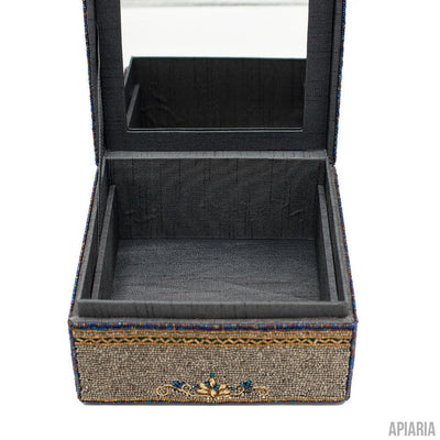 Revival Jewelry Box by Mary Frances, Lotus Flower Design-Home Decor-Apiaria