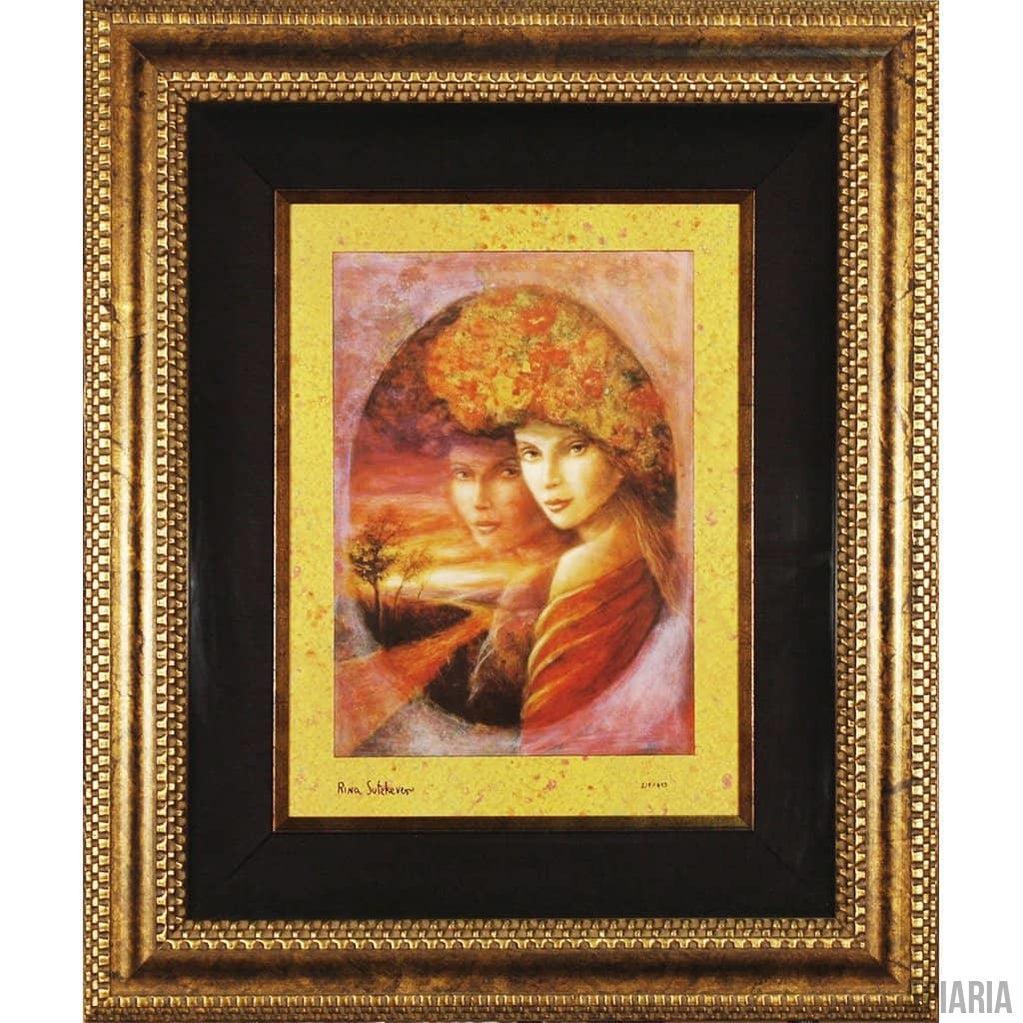 Rina Sutzkever "Purple Vale"-Framed Art-Apiaria