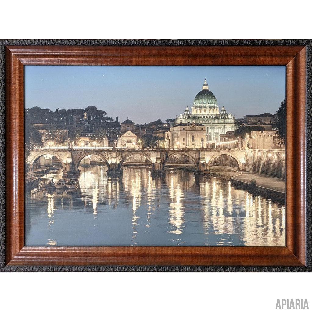 Rod Chase "The Glory of San Pietro"-Framed Art-Apiaria