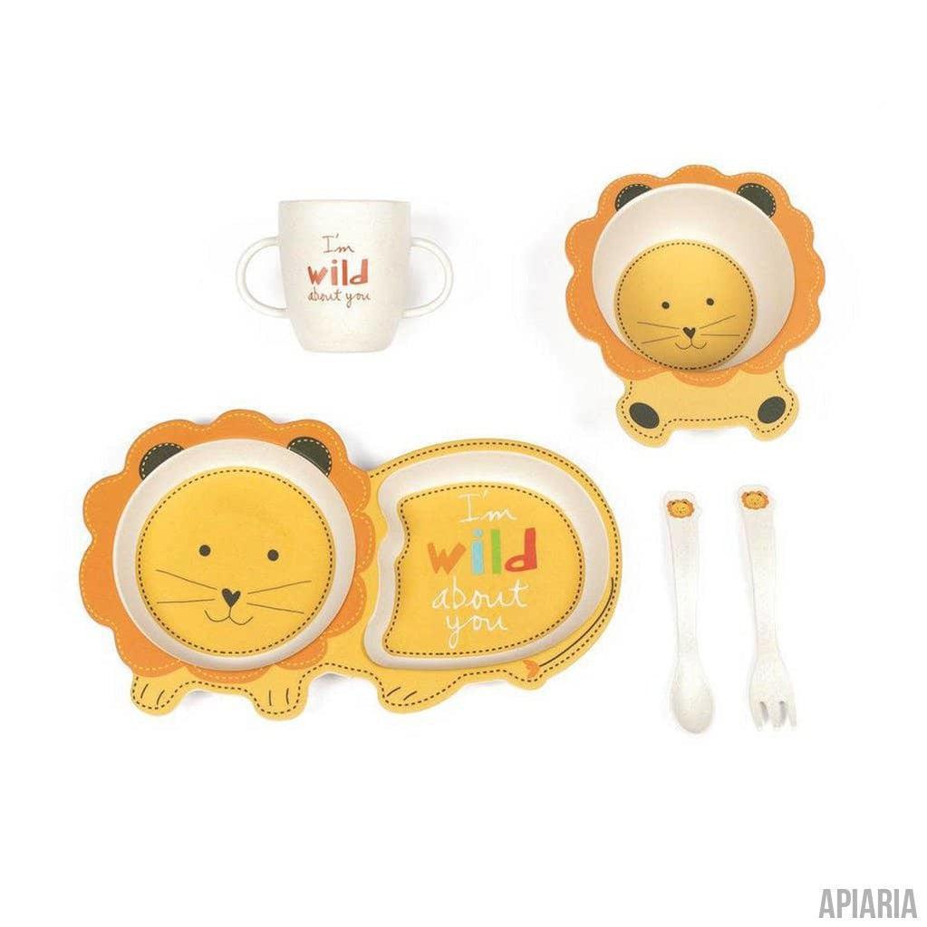 Ryan the Lion Dish Set-Kids-Apiaria