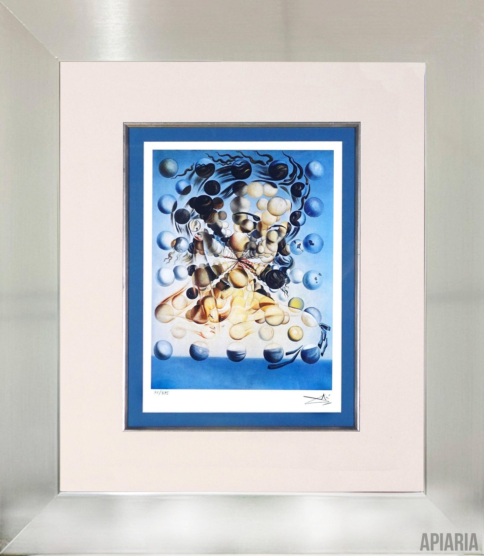Salvador Dalí "Galatea of the Spheres"-Framed Art-Apiaria