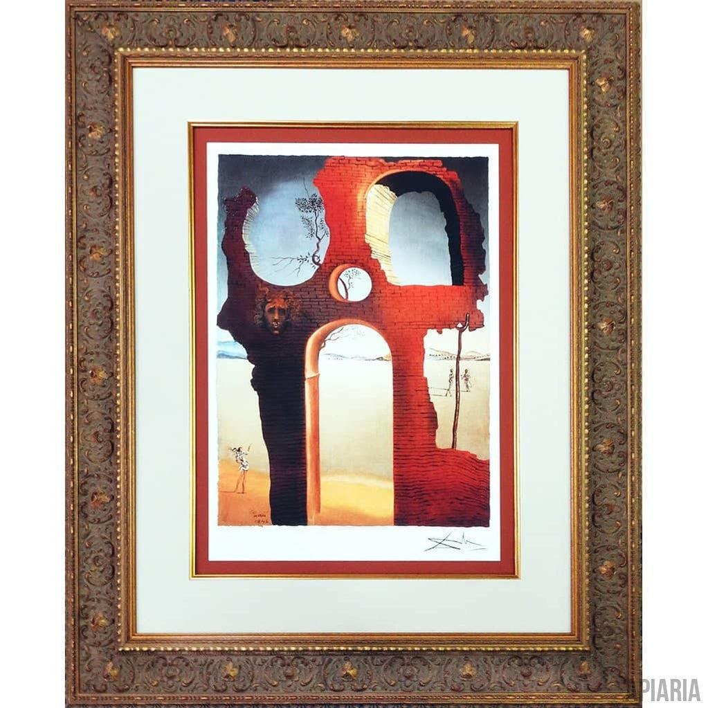 Salvador Dalí "Invisible Face"-Framed Art-Apiaria