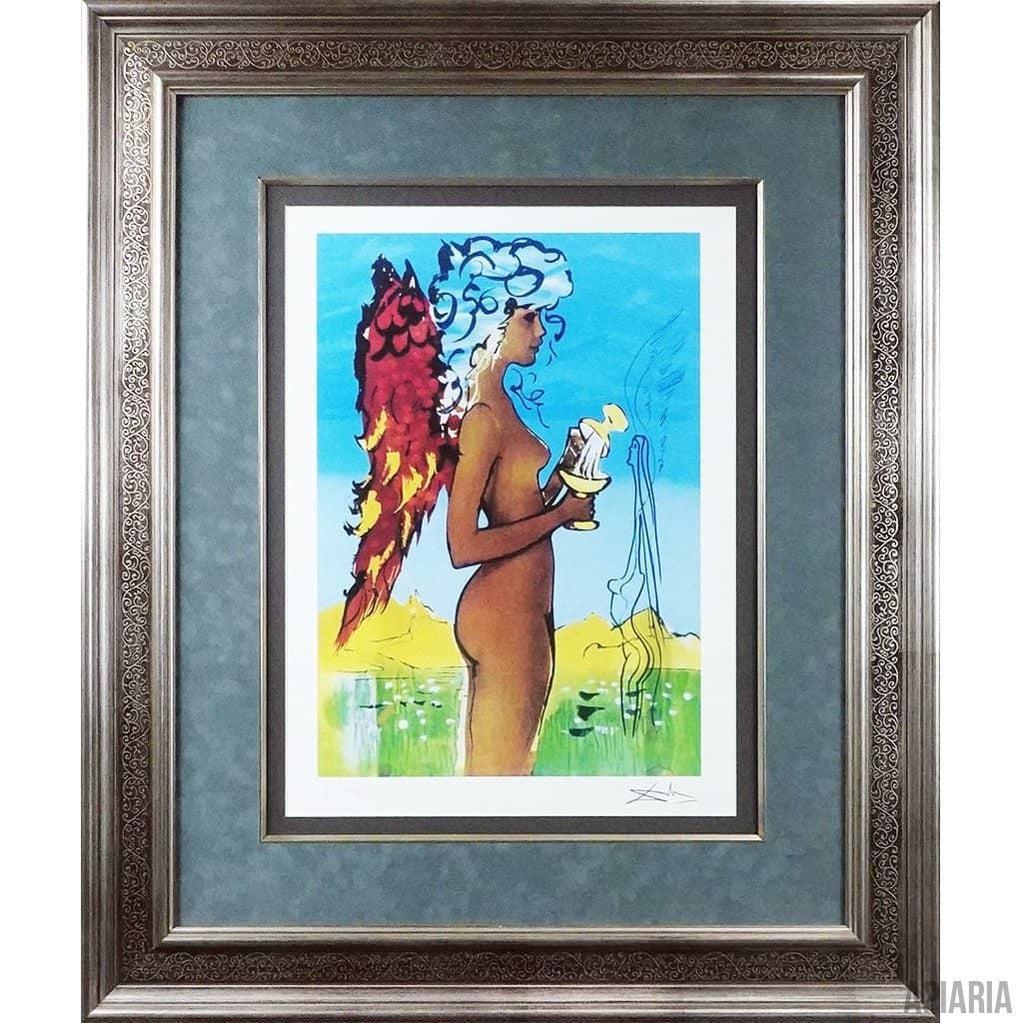 Salvador Dalí "Love's Promise"-Framed Art-Apiaria