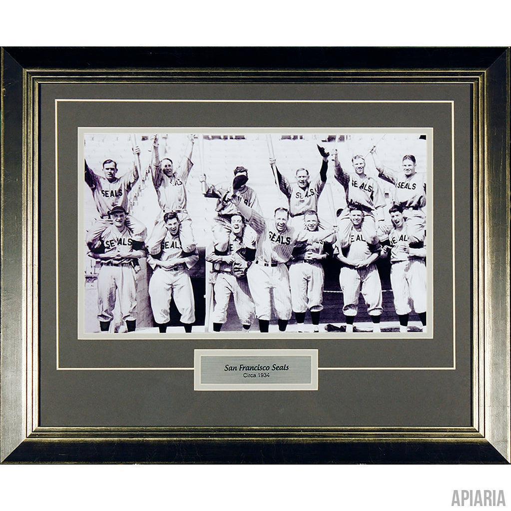 San Francisco Seals, 1934 PCL Champions-Framed Item-Apiaria