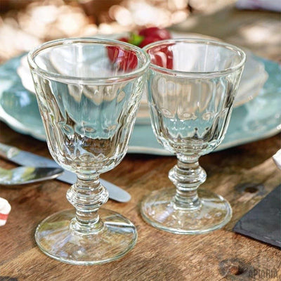 Set of Six Rustic Water Glasses by Casafina-Dining-Apiaria