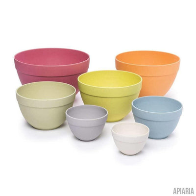 Seven Piece Eco Nesting Bowls - 3 Colors-Kitchen-Apiaria