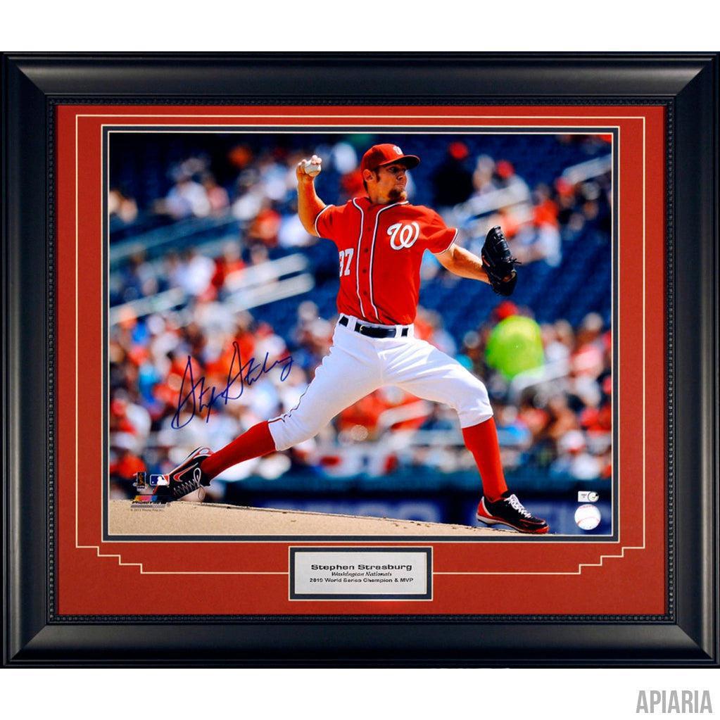 Stephen Strasburg Autographed Photo-Framed Item-Apiaria