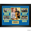 Steve Kerr Autographed 4X NBA Champions Photo Collage-Framed Item-Apiaria