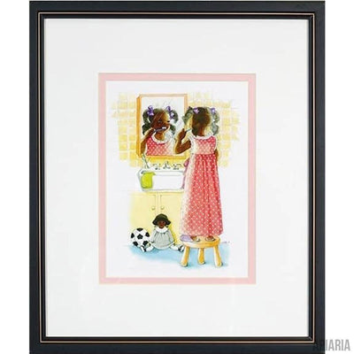 Sylvia Walker "Sunshine Smiles" Set-Framed Art-Apiaria